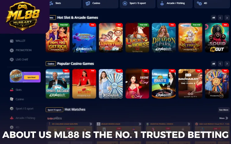 About us ML88 is the No. 1 trusted betting