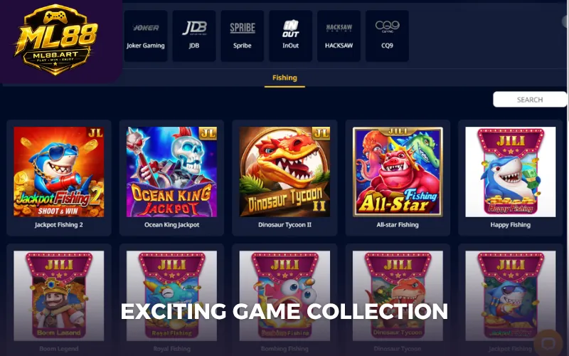 Exciting game collection
