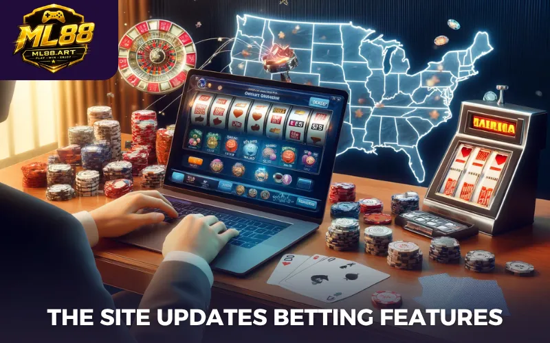 The site updates betting features